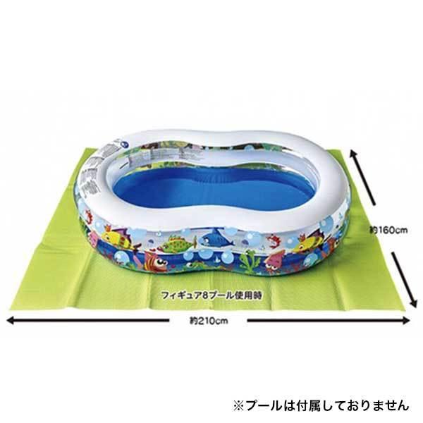 ビニールプール マット クッションシート 穴あき防止 プール保護 子ども用プール キッズマット レジャーシート 210cm Zako151 華成屋かなりやshop 通販 Yahoo ショッピング