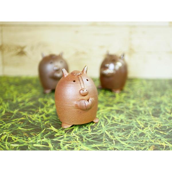 うまたん/津軽金山焼 金山焼 陶器 たん かわいい 置き物 シリーズ 干支