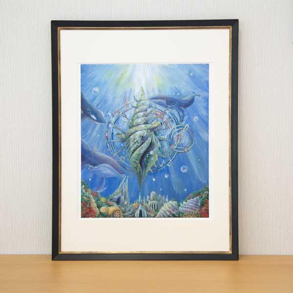 ≪中島みつき油絵コレクション≫「海底ライブハウス」【ハイファイン 