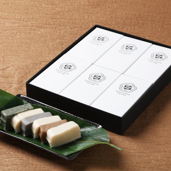 【商品について】蓬、柚子、胡麻、粟、棒茶、白の生麸6種類の詰合せです。お刺身、デザート田楽、揚げ物、すきやきなど様々な料理にお使いいただけます。