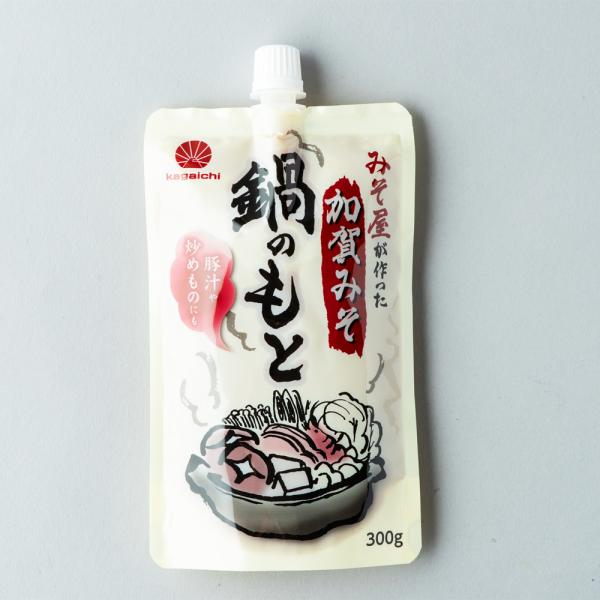 【商品について】石川県では、冬にみそ鍋が食卓にのぼる機会が多くあります。長年にわたって石川県内でみそ作りに取り組んできた当組合が、鍋にあう「加賀みそ」を選んで使用し、つゆまで美味しいみそ鍋のもとを作りました。石川県内で仕込み熟成させた加賀み...