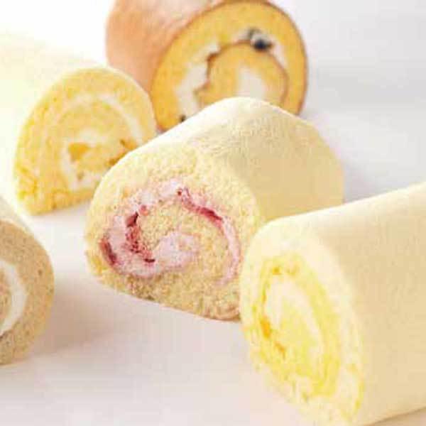 【商品について】キューブ型の箱に入った、食べきりハーフサイズのロールケーキ詰め合わせセット。◎珠洲の塩：日本海の恵み、珠洲の塩を使用した生クリームを栗と一緒にロール。◎白桃：香り豊かな白桃と生クリームを巻き込んだフルーティーなロール。◎スト...