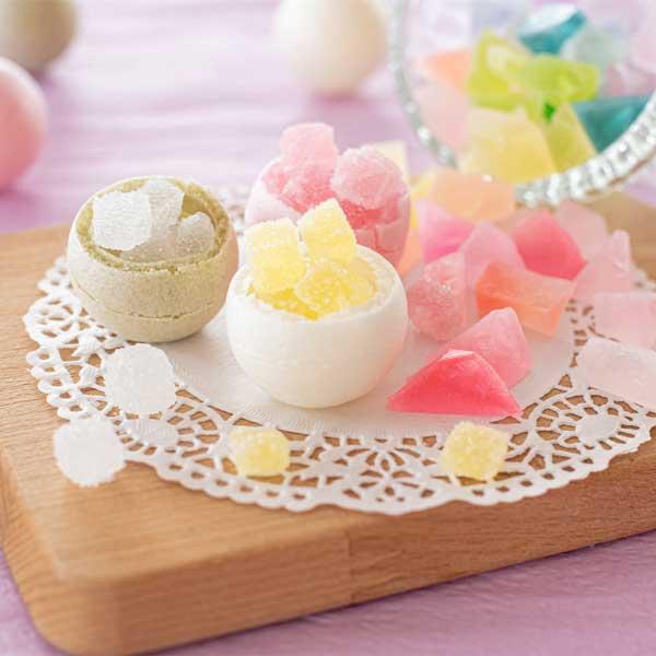 【商品について】miicha.で大人気の商品を、セットでお届け！母の日ギフトの方はストアへの要望蘭にてお知らせください！菓匠高木屋さんの「紙ふうせん」と、彩霞堂さんの「琥珀糖」。石川県の老舗和菓子屋さんのコラボ商品です。カリカリザクザク！A...