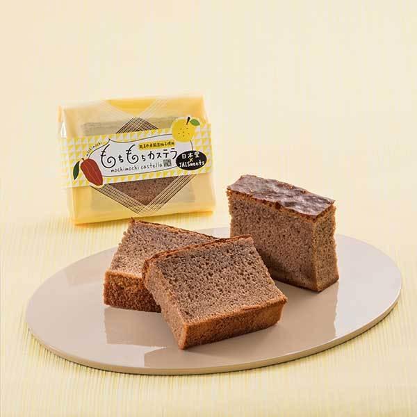 【商品について】能美市特産の無農薬柚子（国造柚子）をふんだんに煉り込み、香り引き立つもちもち食感のカステラです。北陸先端大（JAIST）からのコラボ依頼で、ハラル対応をさせていただいており、海外へのお土産にも広くご用命いただいてます。お菓子...