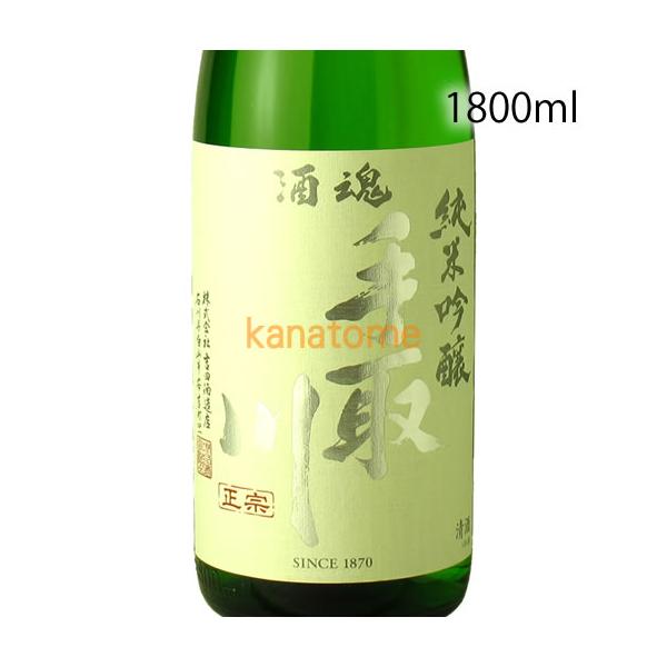 手取川 てどりがわ 純米吟醸 酒魂 1800ml
