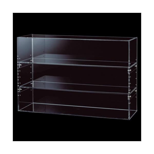 雑貨・小物ディスプレイ 透明アクリル多段ディスプレイケース W45cm