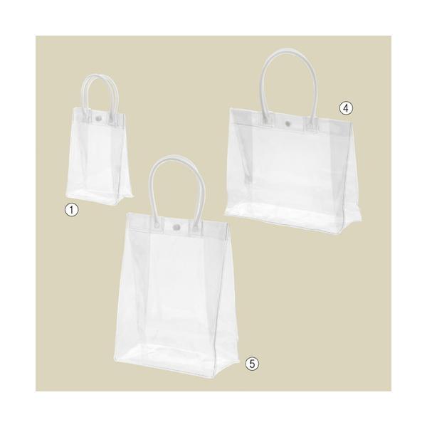 PVCクリアビニールバッグ 17×8×22cm (10枚) / kp38-315-6-3 : 看板材料