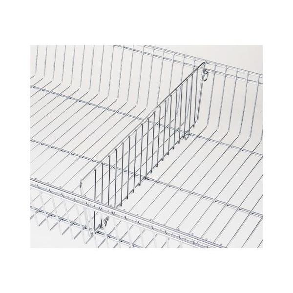 KZ/KS ワイヤーバスケット用中仕切り D30cm用 (1枚) / kp38-541-42-1