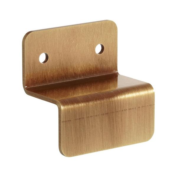 ユニットラック UR 壁面固定金具 25mm角用 アンティークゴールド (1個) / kp38-554-15-3