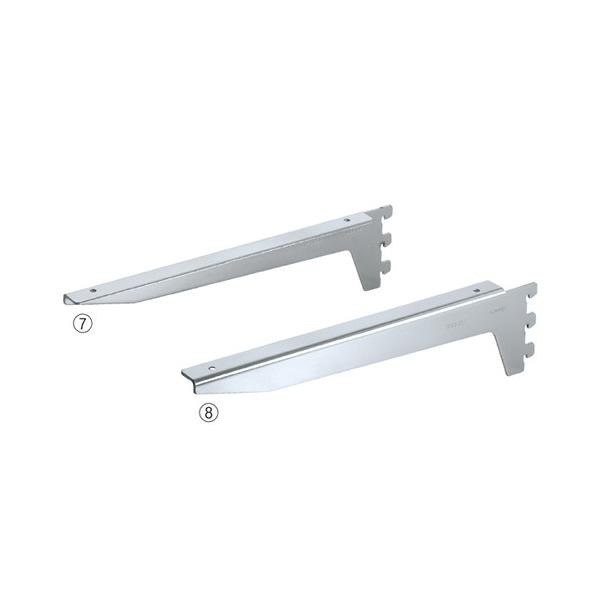 木棚用ブラケット ダボ後付けタイプ D40cm用 左 (1本) / kp38-751-59-7