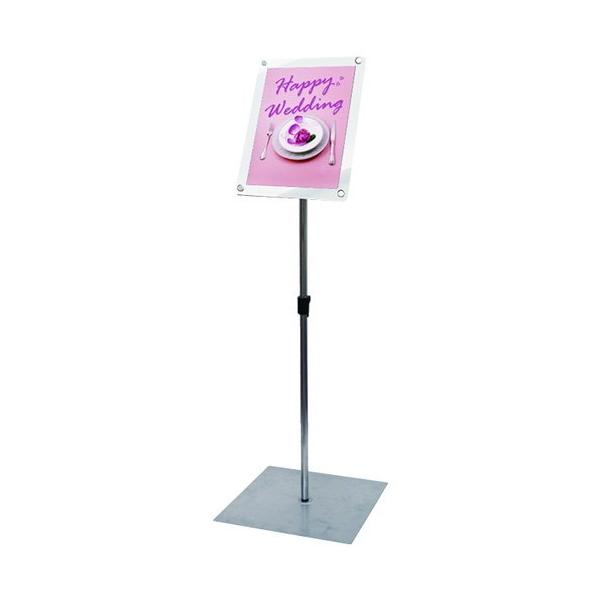 インフォメーションアクリルスタンド150 訳あり商品 縦ホワイト Infa150 tw 個人様宅配送不可