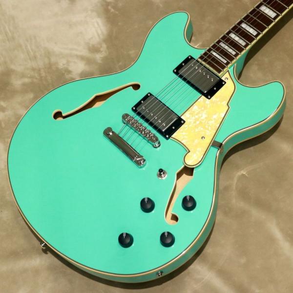D'Angelico ( ディアンジェリコ ) Premier DC, Surf Green : 御茶ノ水