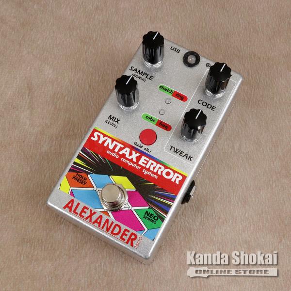 ALEXANDER | SYNTAX ERRORエフェクター Alexander Pedals ( アレクサンダーペダルズ ) Syntax Error