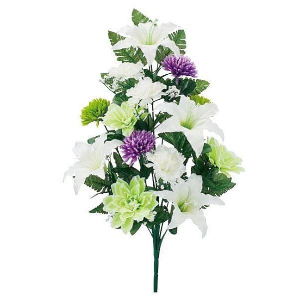 にゃんママ様 オーダー 仏花 お供え花 白 洋風仏花 一対 89e5847121f468696586d80fec0034