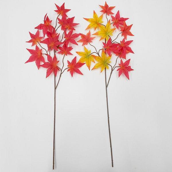 中古造花／紅葉大枝100本 楽天市場】紅葉 造花 大枝の通販