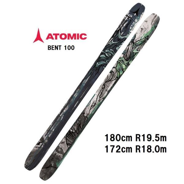 ATOMIC 2024 アトミック BENT 100 ビンディング無し 山スキー板