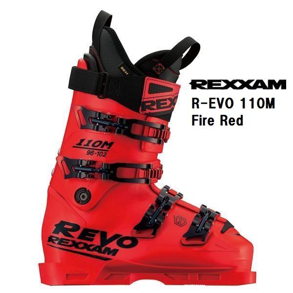 2024 REXXAM REVO スキー ブーツ 110 96-102 赤 2024 REXXAM REVO スキー ブーツ 110 96-102 赤