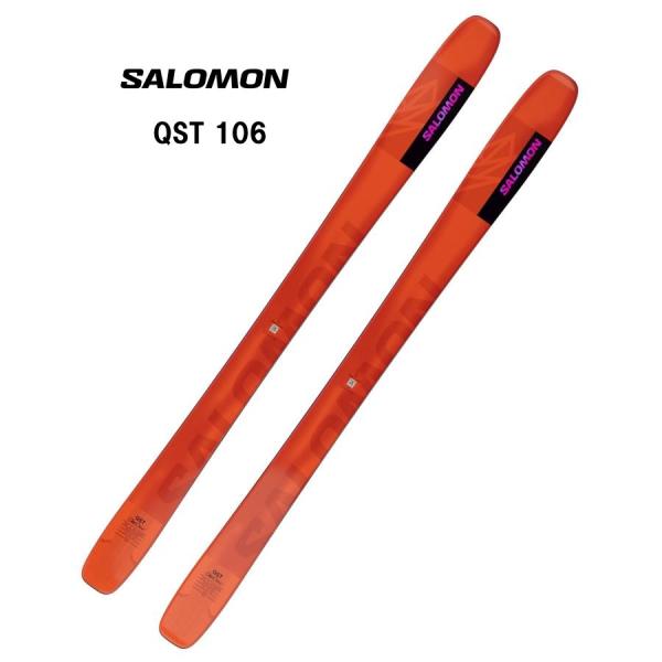 SALOMON（サロモン） 25 SALOMON QST 106 ビンディング無し 山スキー板