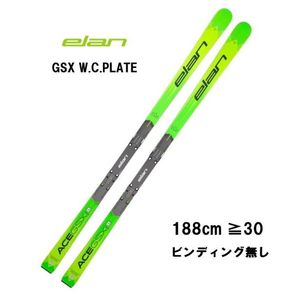 Elan GSX world cup race スキー　ビンディング プレート付 elan 26 エラン GSX WORLD CUP PLATE ビンディング無し スキー板
