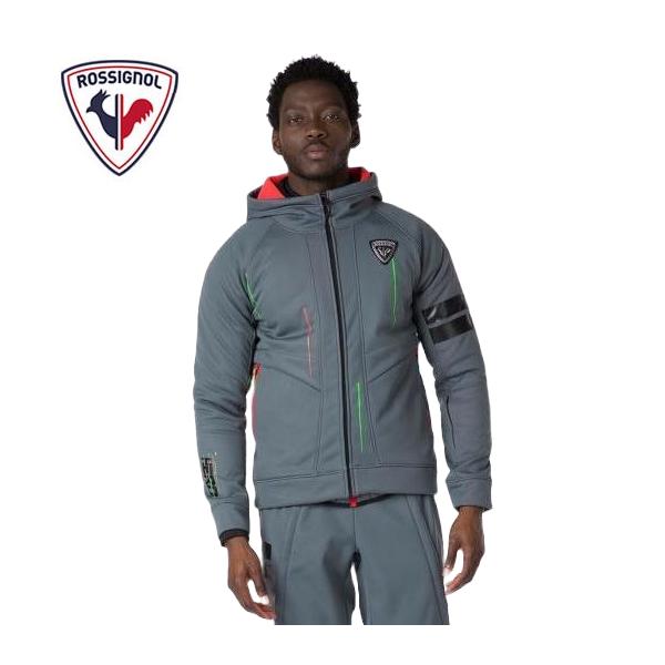 26 ROSSIGNOL ロシニョール RACING JACKET ADULT  RLLS01A  GREY  ミドルジャケット
