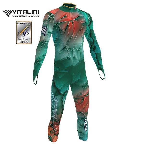 26 VITALINI ヴィタリーニ RACE SUIT ALPINE SKI FIS VPR35 P18 1009