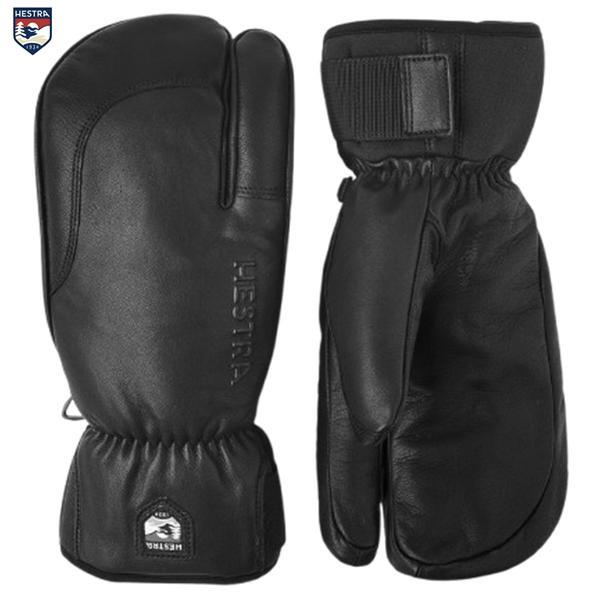 HESTRA（ヘストラ） 27 HESTRA Topo 3-Finger 33872 100 Black スキー
