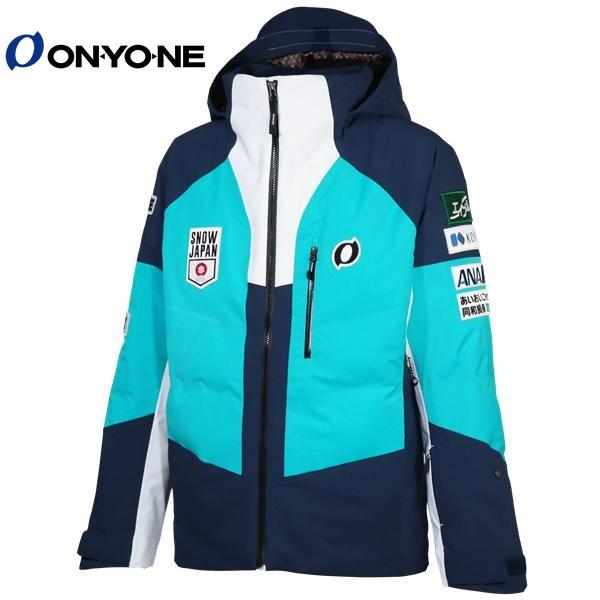 27 ON・YO・NE  オンヨネ  JPN-R OUTER JACKET  ONJ99300JP  574699 TURQUOISE × NAVY スキーウェア ジャケット