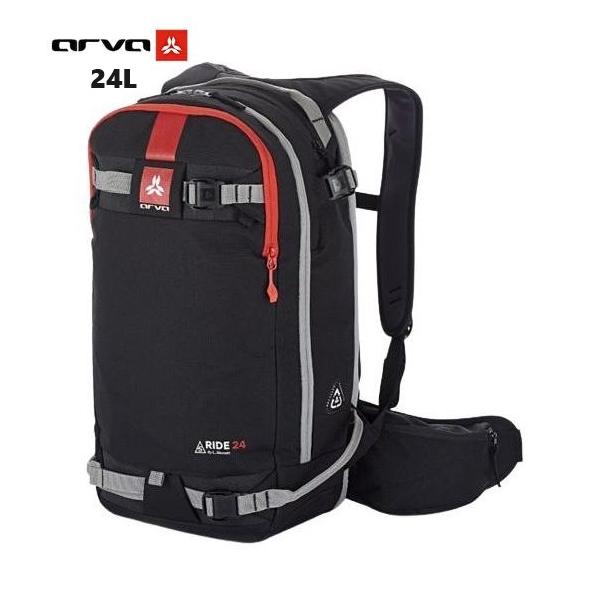 arva アルバ RIDE 24 Black アルパイン/バックカントリー/バックパック