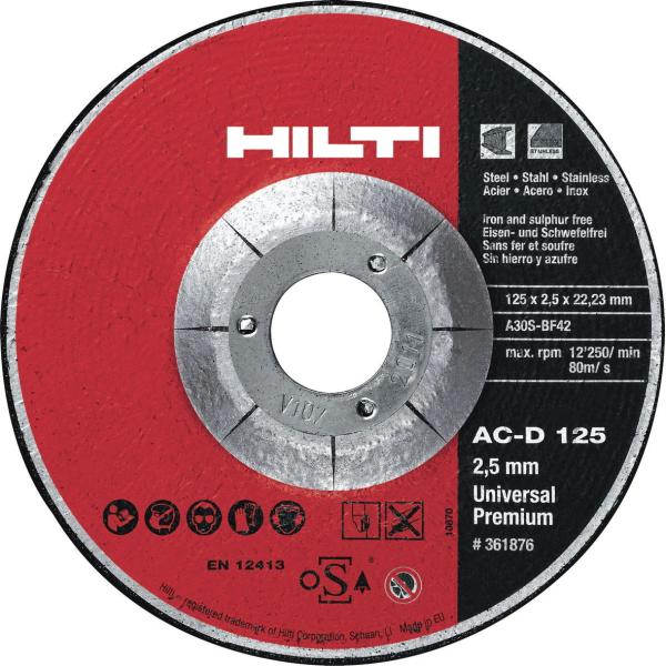 HILTI qeB ؒfu JbeBOfBXN AC-D P 150x2.0 10 2211560