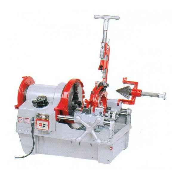 REX レッキス工業　レッキスミニパイプマシーン　ネジ切り機　32A　100V レッキス工業 REX レッキス パイプマシン N100AZ (ダイヘッドなし本体