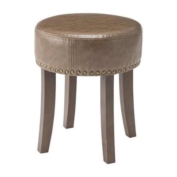 【メーカー直送】東谷 IW-557BR ボンデッドスツール（ブラウン） Azumaya 東谷(あずまや) ボンデッドスツール ブラウン IW-557BR【メーカー直送