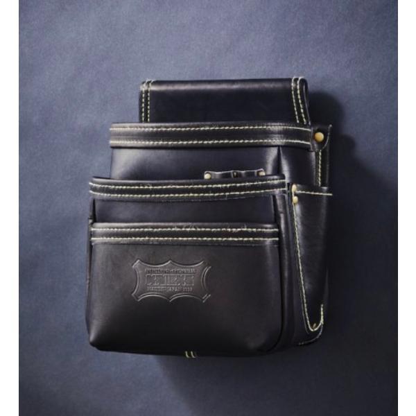 KNICKS（ニックス） KGB-301DD 最高級グローブ革使用3段腰袋