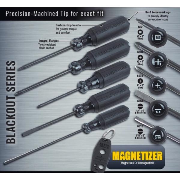 KLEINTOOLS クラインツール 85446BLK ブラックアウト ドライバー KLEINTOOLS クラインツール 85446BLK ブラックアウト ドライバー