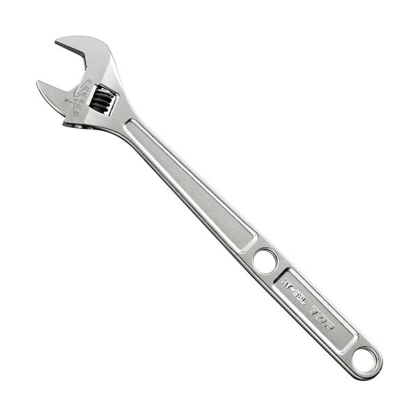 用途・特長・柄が長く、狭く奥まった冷媒配管にらくらくアクセス！天井カセット式エアコン（天カセ）施工に特化したモンキ・フレアナット2分〜5分の二面幅に合わせた専用目盛付ガタ無しウォーム搭載で一度決めた口開きは再調整不要注意・この製品はコンパク...