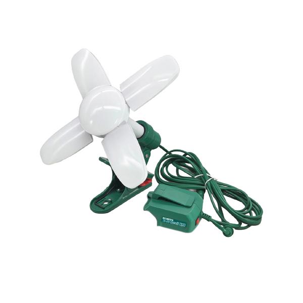 熱田資材　WING　ACE　SLX-3000BPH　LEDランプ付クリップランプ　バッテリーパック式 スーパールミネＸ BPH