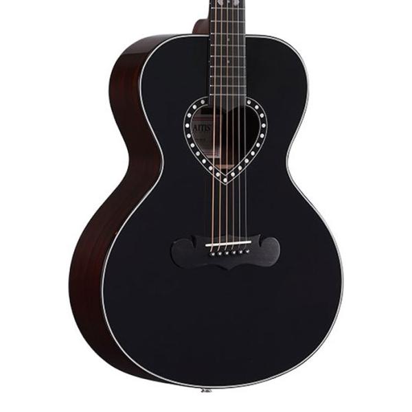 アコースティックギター Zemaitis ゼマイティス エレアコ AAS-1500HPD-E, Black アコギ
