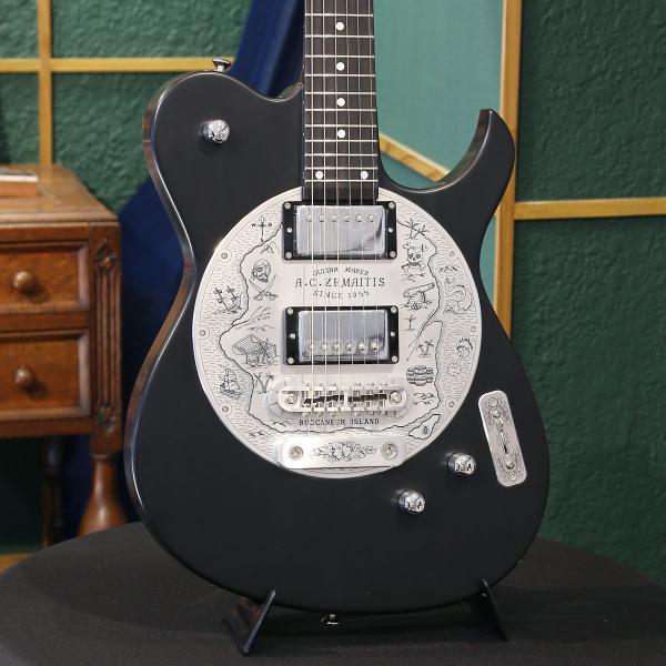 パーカープレゼント Zemaitis ゼマイティス エレキギター DFG24 2H Black ディスクフロント 国産 日本製