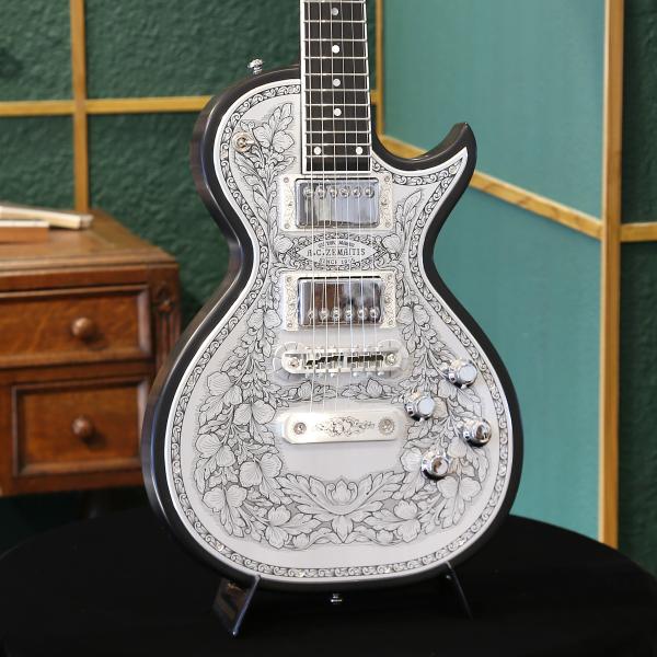 Zemaitis ゼマイティス エレキギター MFG-AC-24, Black Metal Fronts