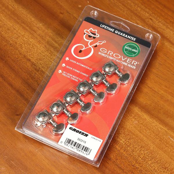 Grover グローバー ギターペグ Roto-Grip Locking Rotomatics