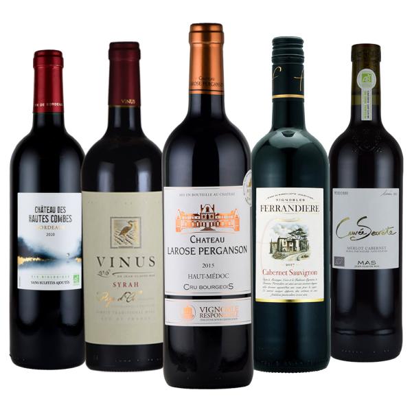 赤ワインセット フランス産 フルボディ赤ワインセット 5本 wine 赤ワインセット フランス産 フルボディ赤ワインセット 5本 wine