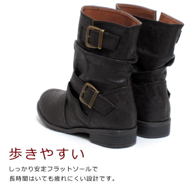 エンジニアブーツ レディース ワイズ 4e ショートブーツ 大きいサイズ レディース 25 5cm 26cm 26 5cm 対応 くしゅくしゅエンジニア ブーツ 7411tw Buyee Buyee Japanese Proxy Service Buy From Japan Bot Online