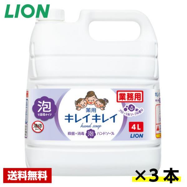 LION（ライオン） 【送料無料】 キレイキレイ 薬用 泡 ハンドソープ