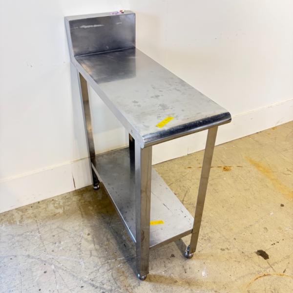 一部地域別途送料有【中古】 業務用 ステンレス 脇台 BG付 幅300×奥行750×高800mm (No.a258) 厨房機器