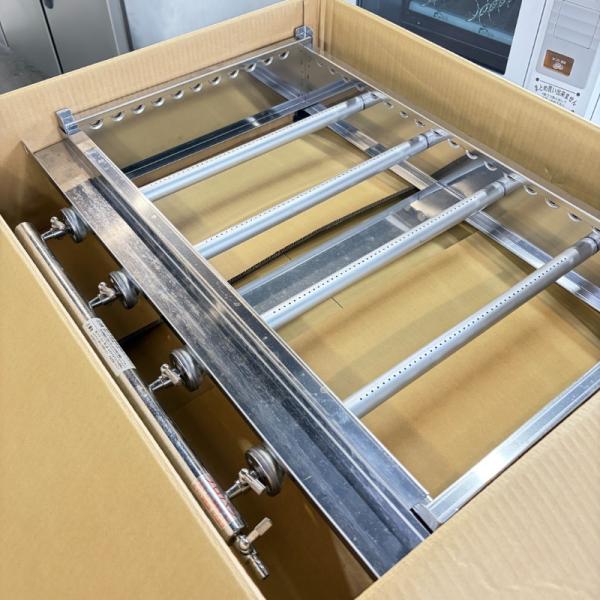 一部地域別途送料有【中古】グリドル プレス鉄板焼 ツバメ製作所 TS-75 LPG 幅766×奥行464×高180mm a576 業務用 厨房機器