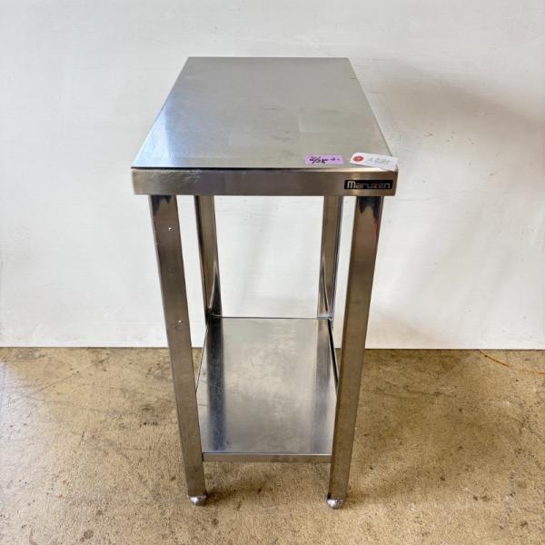 一部地域別途送料有【中古】 業務用 ステンレス 脇台 幅350×奥行600×高800mm (No.a585) 厨房機器