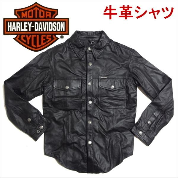 Harley Davidson ハーレーダビッドソン ライダーレザーシャツ Harley Davidson ハーレーダビッドソン ライダーレザーシャツ