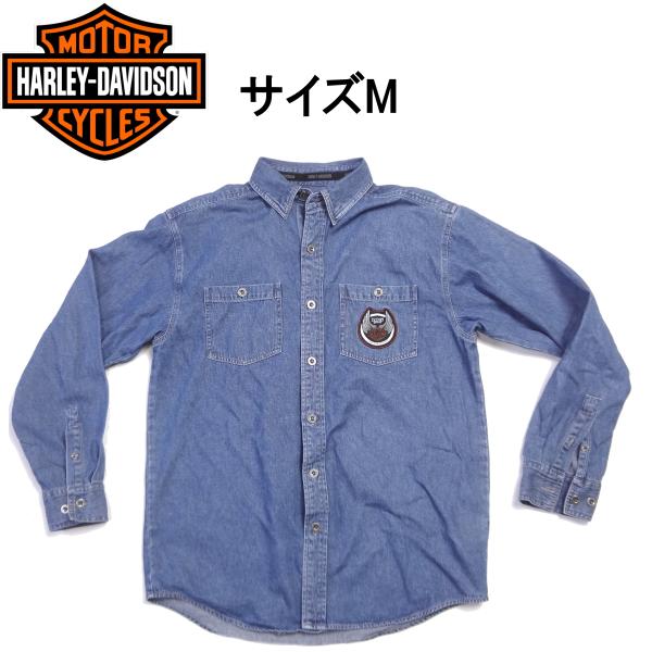 Harley-Davidson デニムシャツ Amazon.com: Harley-Davidson Men's Artist Drive H-D ADV Denim