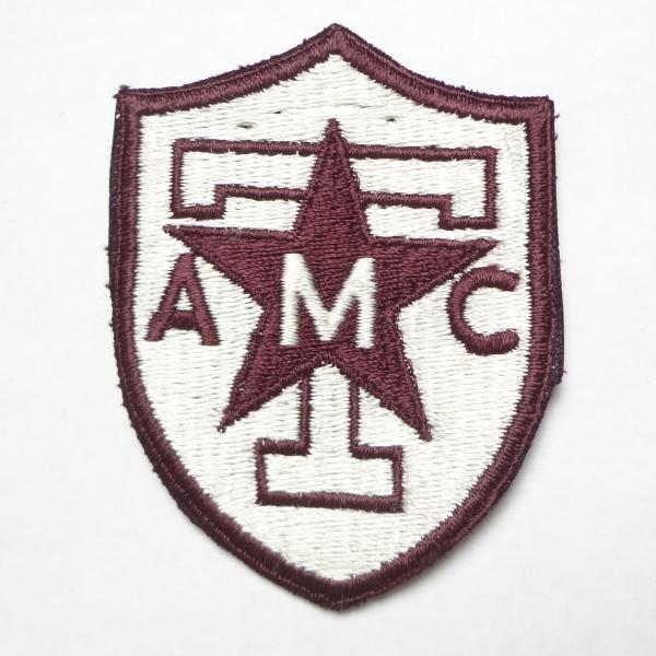 U.S. ARMY AMC 米陸軍マテリエル・コマンド ワッペン ヴィンテージ 刺繍 パッチ ミリタリー USA 爆買