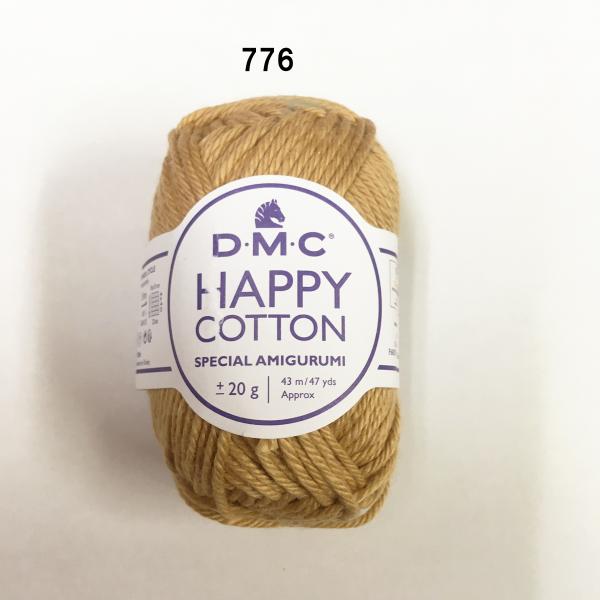 定形外郵便出荷可 DMC HAPPY COTTON 776 ハッピーコットン 並太 : 毛糸