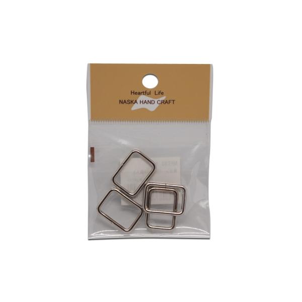 品番：NPT-33仕様：角カン色・柄：ニッケル内径：30mmセット内容：4個入素材：鉄